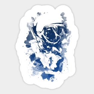 Space Dog (White Edition) Sticker